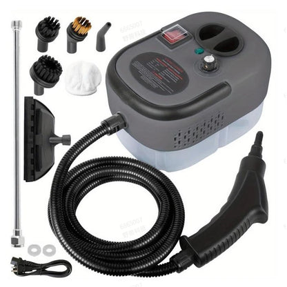 2500W Portable Handheld Steam Cleaner with Accessories – High-Temperature, 110V US Plug